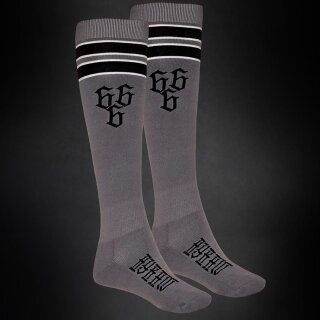 Hyraw Socken - 666 Knee All-Grey